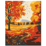 Painting by Numbers Summer Fresh Landscape