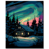 Painting by Numbers Enchanted forest
