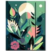 Painting by Numbers Aurora Floral Motif