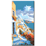 Santorini Sunset - Paint by Numbers
