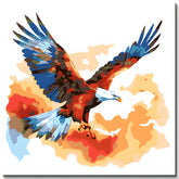 Paint by Numbers Bald Eagle