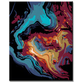 Painting by Numbers Abstract Play of Colors