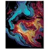 Painting by Numbers Abstract Play of Colors