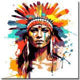 Paint by Numbers Indian Painting