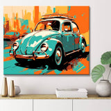 Paint by Numbers VW Beetle Painting