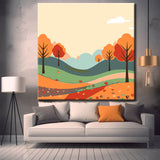 Paint by Numbers for Kids Autumn Painting