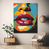 SeductIVe Lips Painting by Numbers