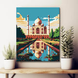 Taj Mahal India - Painting by Numbers
