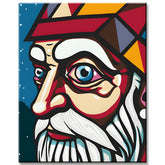 Gnome in the style of Roy Lichtenstein - Paint by Numbers