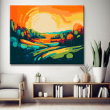 Magical Mount Fujijama - Painting by Numbers