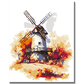Painting by Numbers Windmill II