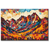 Painting by Numbers Mountain Landscape