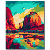 Painting by Numbers Rocky Coast in Color II