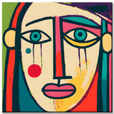 NaIVe Face Portrait Painting by Numbers