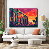 Acropolis Athens Painting by Numbers