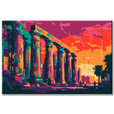 Acropolis Athens Painting by Numbers
