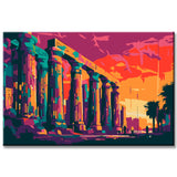 Acropolis Athens Painting by Numbers