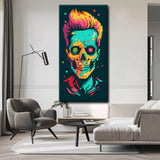 Modern line icon - painting by numbers