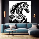 Minimalist elegance - painting by numbers