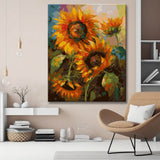 Sunflower Splendor Painting by Numbers - Shipping from DE