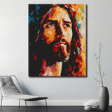 Painting by numbers Jesus portrait