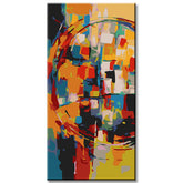 Painting by Numbers Abstract Picture Painting