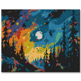 Painting by Numbers Full Moon Night