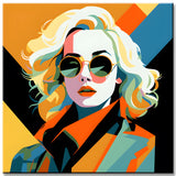 Fashion Girls Painting by Numbers
