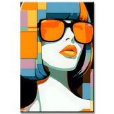 Woman with Sunglasses - Paint by Numbers
