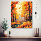 Painting by Numbers Autumn Mood forest