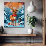 Painting by Numbers for Children Deer Comic