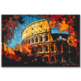 Painting by Numbers Colosseum Rome