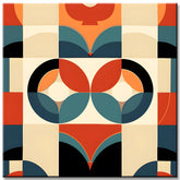 Colored Shapes Paint by Numbers