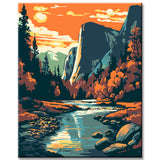 Fascinating sky painting by numbers - shipping from DE