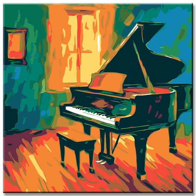 Piano - Paint by Numbers