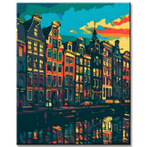 City View Amsterdam - Paint by Numbers