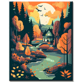 Fairytale Black forest Adventure Painting by Numbers