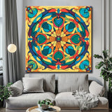 Painting by Numbers Kaleidoscope in Art Nouveau III