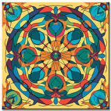 Painting by Numbers Kaleidoscope in Art Nouveau III