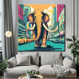 Paint by Numbers Mammoth in New York City