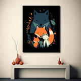 Painting by Numbers for Children Fox Illustration