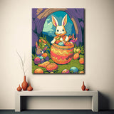 Painting by Numbers for Children Bunny Easter