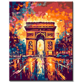 Paris Mirror Hall Painting by Numbers - Shipping from DE