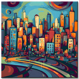 Cityscape Painting - Paint by Numbers