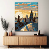 Prague Scenery - Painting by Numbers