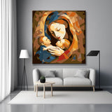 Mother's Love Miniature - Painting by Numbers