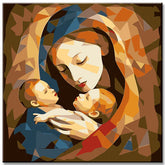 Mother's Love Miniature - Painting by Numbers