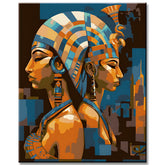 Egyptian Rulers Painting by Numbers