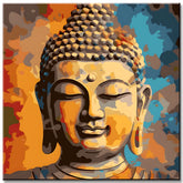Mysterious Buddha Portrait - Paint by Numbers