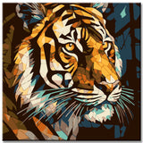 Paint by Numbers Tiger Paintings
